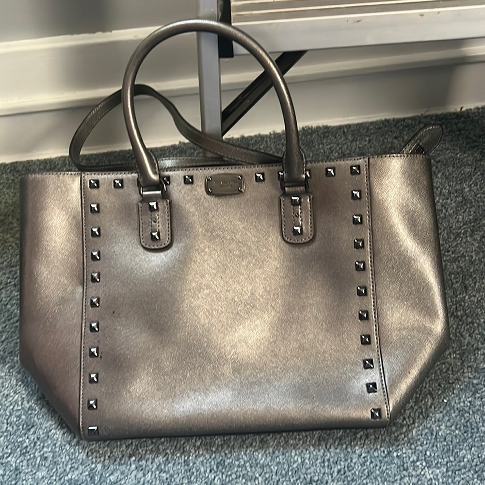 Michael Kors studded shoulder bag